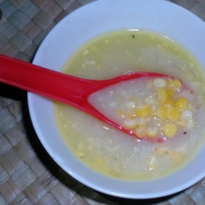 makanan khas talang mamak Sarawa Jagung